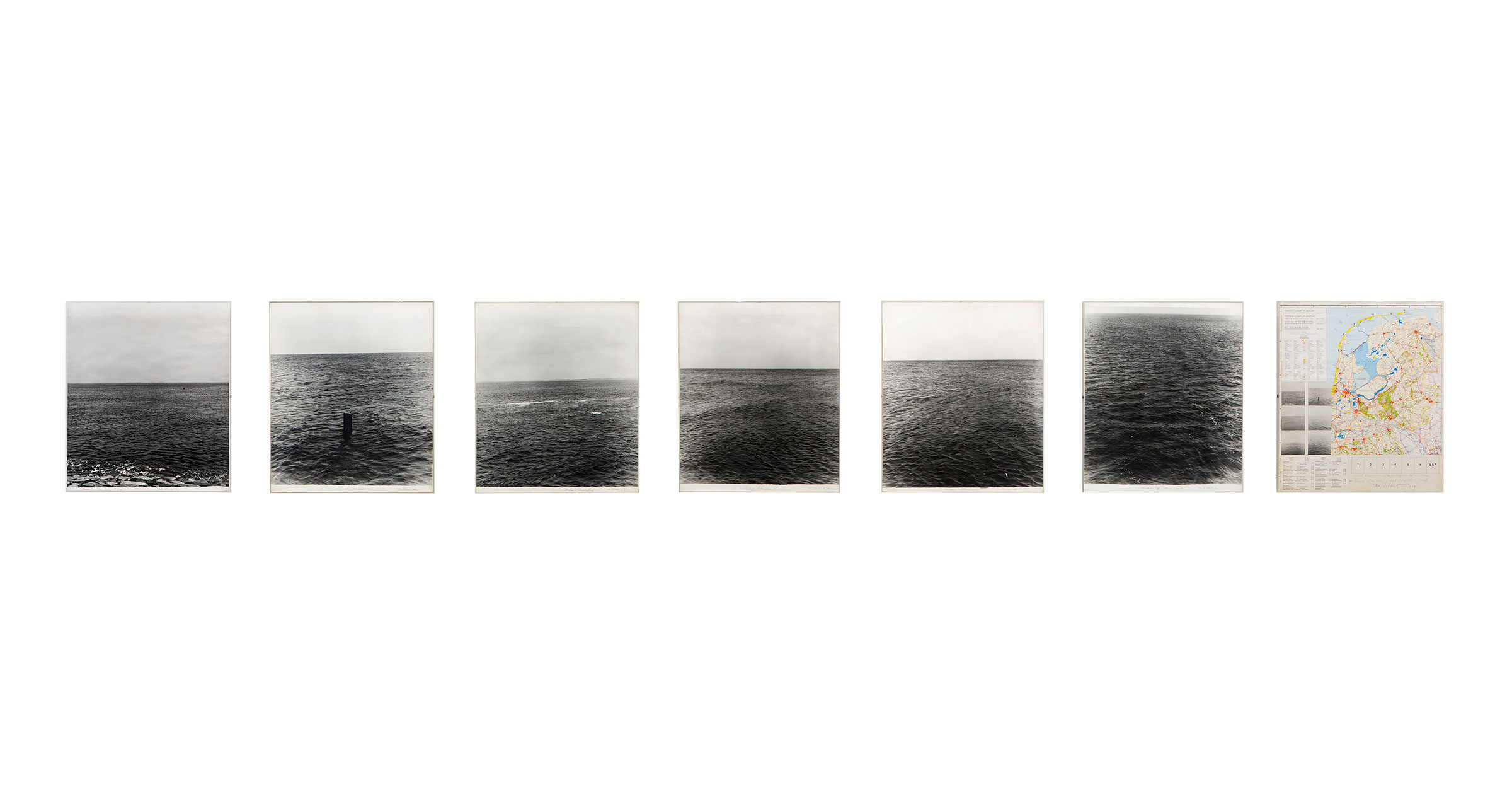 Jan Dibbets, Five Island Trip, 1969
